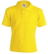 Pikeepaita Kids Colour Polo Shirt "keya" YPS180, keltainen liikelahja logopainatuksella